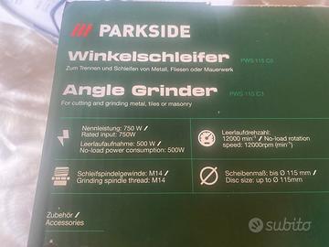 Smerigliatrice NUOVA