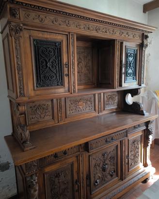 2 Mobili Credenza Neorinascimentale