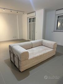 Divano letto 2 posti in velluto – Sklum