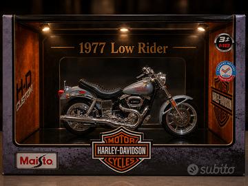 modellino moto  1977 Low Rider Harley Davidson
