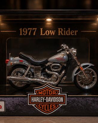modellino moto  1977 Low Rider Harley Davidson