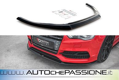 Splitter Spoiler anteriore V1 per AUDI S3 8V SEDAN