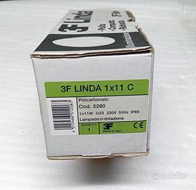 Plafoniera / Lampada 3F Filippi LINDA 1x11 C -5260