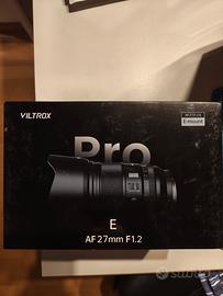 Viltrox 27mm f1.2 E Mount Sony