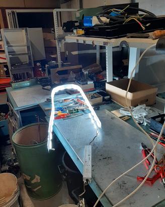 Barre led 24v con alimentatore