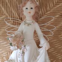 statuetta Angelo in ceramica 