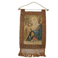 Delizioso stendardo Liberty  Sacra  Famiglia