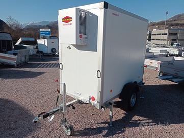 Carrello rimorchio auto refrigerato mono asse