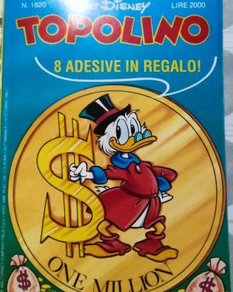 Topolino N. 1820 (14 Ottobre 1990) - Completo di 8