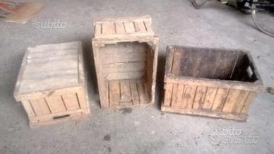 Cassette di legno