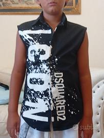 camicia dsquared 10 anni