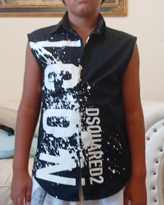 camicia dsquared 10 anni