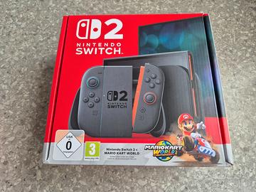 Nintendo Switch 2 console + Mario Kart World Nuova
