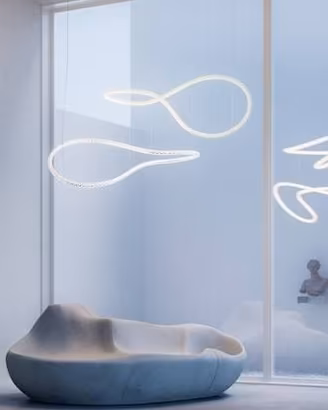 Lampada rotaliana squiggle