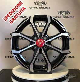 Cerchi in lega Abarth 500 da 16