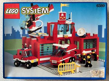 Caserma pompieri lego