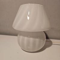 lampada in vetro di murano anni 70