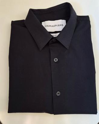 Camicia Calvin Klein Jeans Nera Tg M