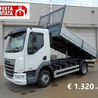 DAF XB 210 FA 12 ton - RIBALTABILE
