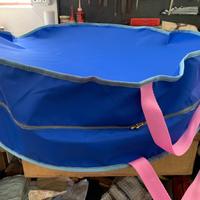 Borsa Sacca Ruota Ruotino 66 X 21 Colore Blu