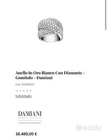 Anello Damiani Gomitolo