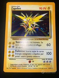 Zapdos Holo con Swirl (BS 16) - 16/102 - Set Base