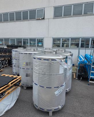 SERBATOIO ACCIAIO INOX 316L 1500LT