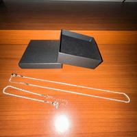 Argento collana bracciale donna 925