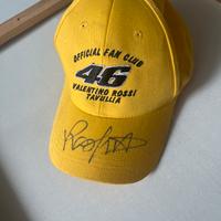 Cappellino autografato valentino rossi