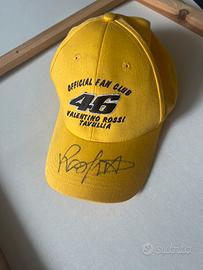 Cappellino autografato valentino rossi