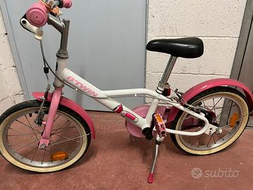 Bicicletta bimba BTWIN 4-5 anni raggio 16