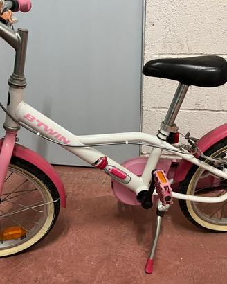 Bicicletta bimba BTWIN 4-5 anni raggio 16