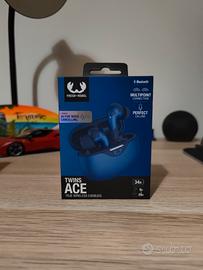 Cuffie Bluetooth Twins Ace MAI aperte 
