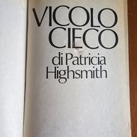 Vicolo cieco di Patricia Highsmith, Bompiani