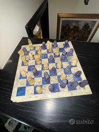 Scacchiera in marmo