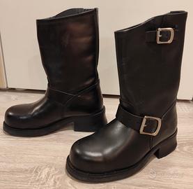 stivali donna x moto, originali 883 americani