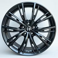 4 cerchi lega alfa romeo stelvio r18 lt3831