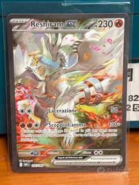Carta Pokemon Reshiram EX Special illustration