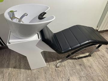 Lavatesta con chaise longue