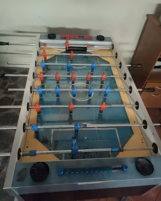 Calcio balilla+biliardo+freccette in buono stato