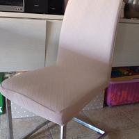 Sedia in ecopelle e coprisedia