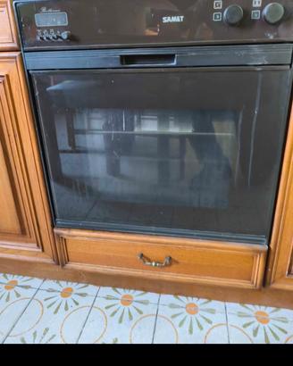 forno + fornello 4 fuochi 