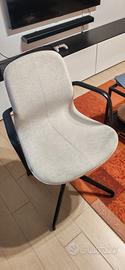 Sedia girevole inclinabile da scrivania ikea