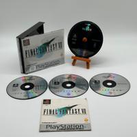 Final Fantasy VII ps1 uk platinum + demo FFVIII