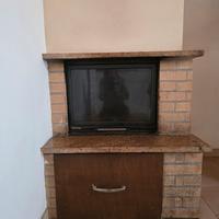 camino a legna ventilato monoblocco