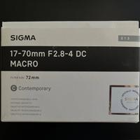 Obiettivo Sigma, 17-70mm f/2.8-4, attacco Nikon F