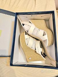 Sandali con zeppa U.S. Polo Ralph Lauren