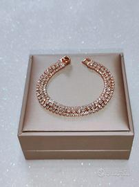 Bracciale Tennis Colore Oro 