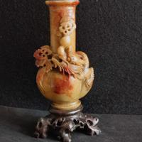 vasetto orientale in pietra ollare 