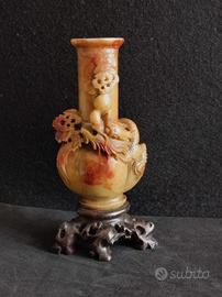 vasetto orientale in pietra ollare 